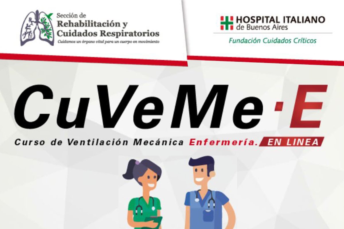 CuVeMe – Curso de Virtual de Ventilación Mecánica para Enfermería